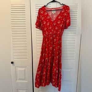 SOLD - Floral Dress